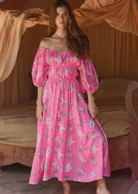 Solstice Linen Soiree Dress